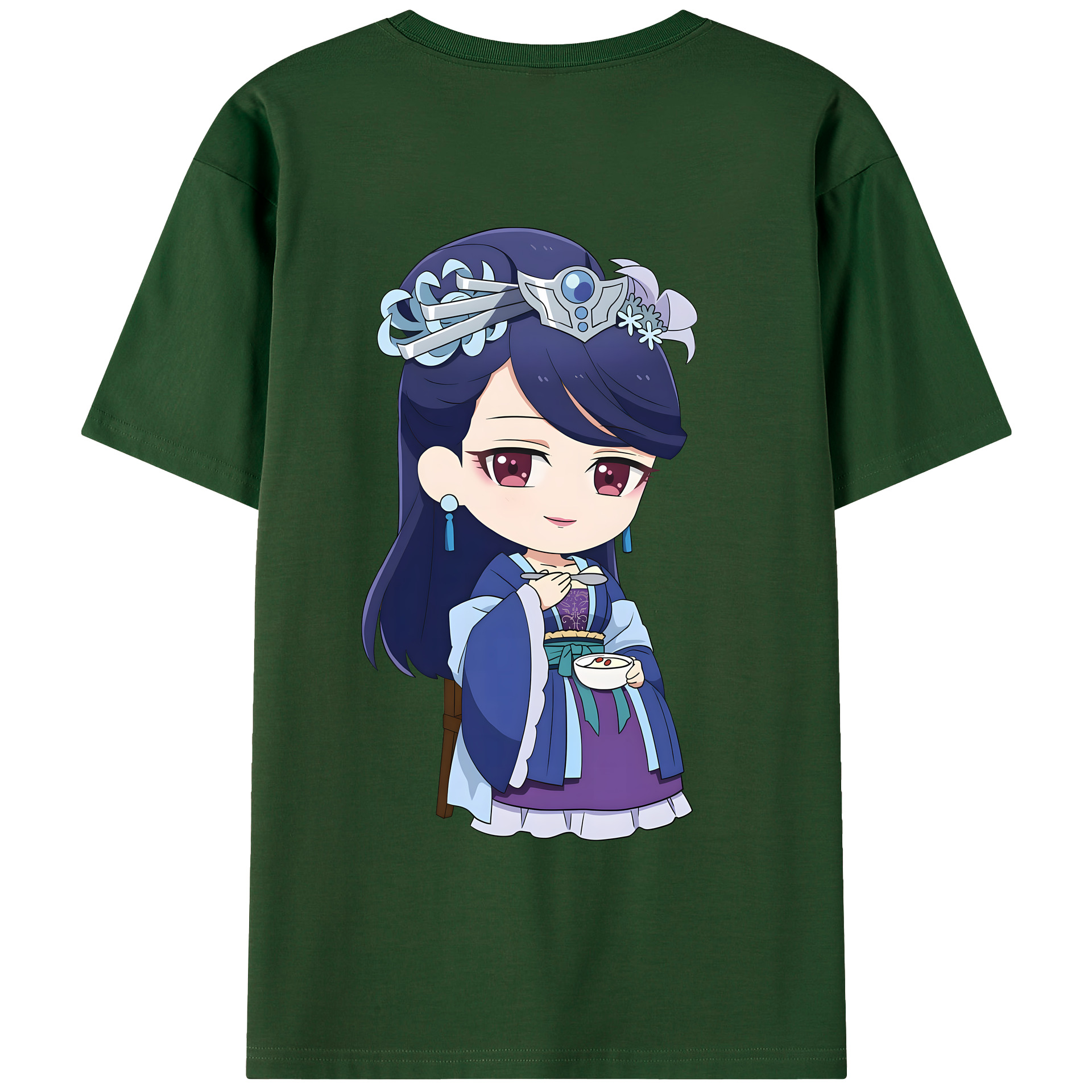 （画像用） 薬屋のひとりごと The Apothecary Diaries 綿100％半袖Tシャツ（背面プリント）